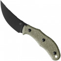 Chopper PVD Micarta OD Green - Bastinelli Créations