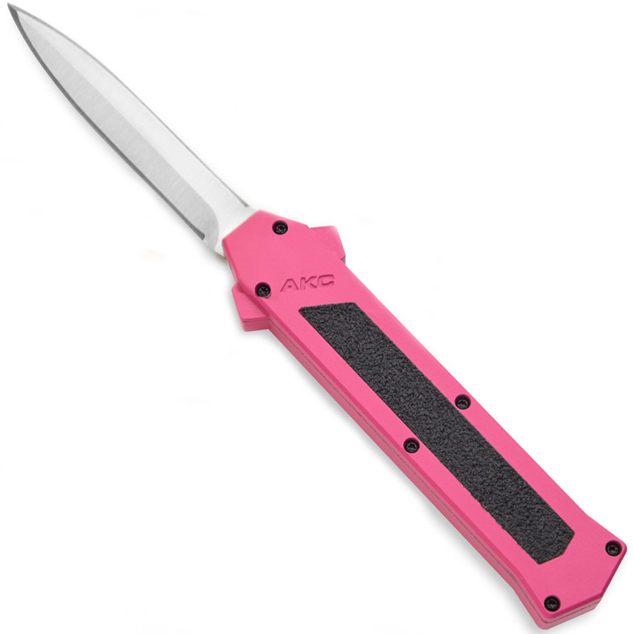 Pink Dagger Automatic OTF Knife Black Dagger