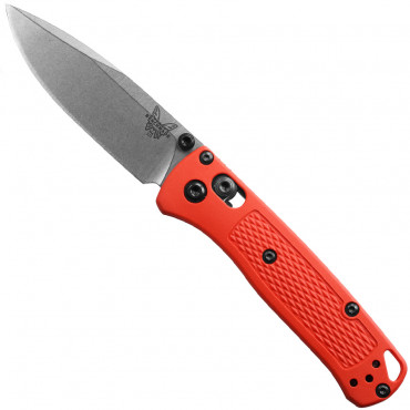 Mini Bugout Mesa Red Grivory - Benchmade