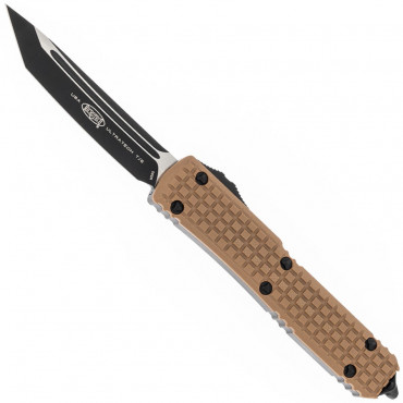 Ultratech T/E Frag Tan G10 Top Signature Series - Microtech Knives