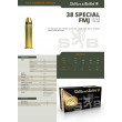 .38 SPECIAL FMJ FN 158 GRS x50 - Sellier & Bellot