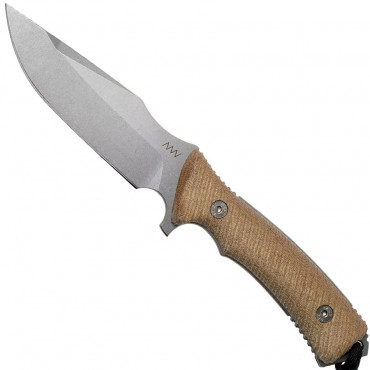 M311 Stonewash Brown Micarta - Acta Non Verba Knives