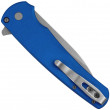 Malibu Flipper Wharncliffe Stonewash Magnacut - Blue Aluminium - 5301-Blue - Pro-Tech
