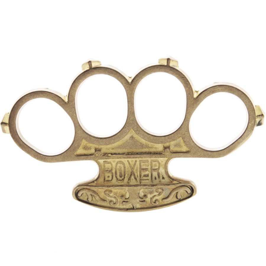 Knuckleduster Boxer gold plating - www.euroseguridad2010.eu,brass ...