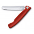 Couteau D'office Pliant Rouge Swiss Classic - Victorinox