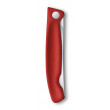 Couteau D'office Pliant Rouge Swiss Classic - Victorinox