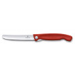 Couteau D'office Pliant Rouge Swiss Classic - Victorinox