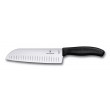 Couteau Santoku Lame Alvéolée Swiss Classic - Victorinox