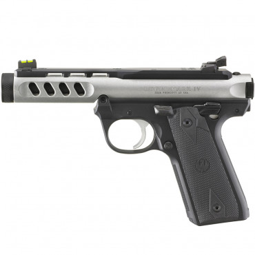 Pistolet Ruger Mark IV 22/45 Lite Gris - Optic Ready Shield RMS