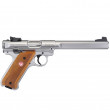 Pistolet Ruger Mark IV Competition Inox cal 22lr