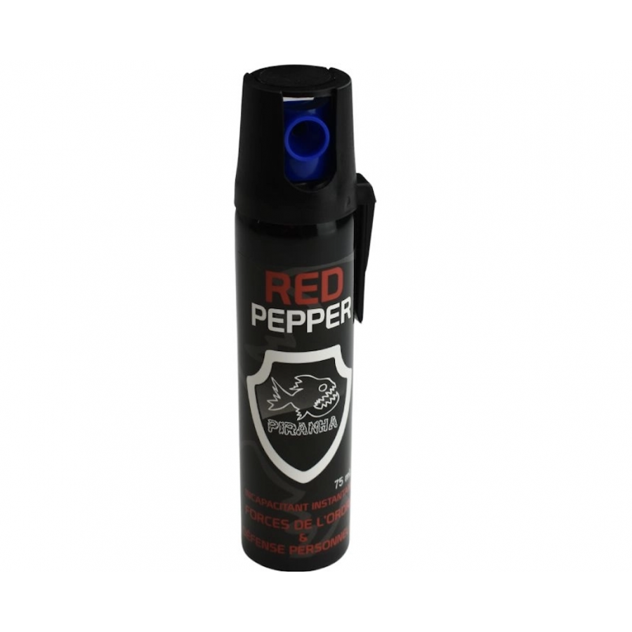 Aérosol de Défense -Poivre RED PEPPER 75ml - PIRANHA