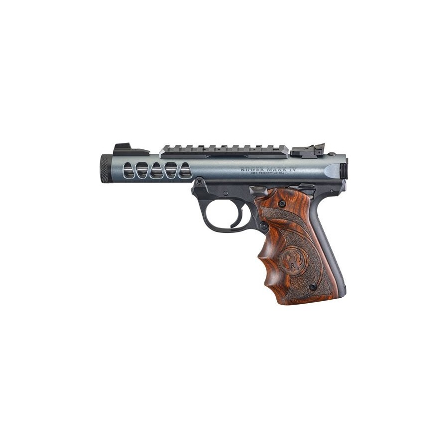 Ruger Mark IV 22/45 Lite Grey / Wood