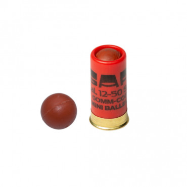 Cartouche Mini Balle Light cal 12/50 pour Gomm Cogne x5 - SAPL