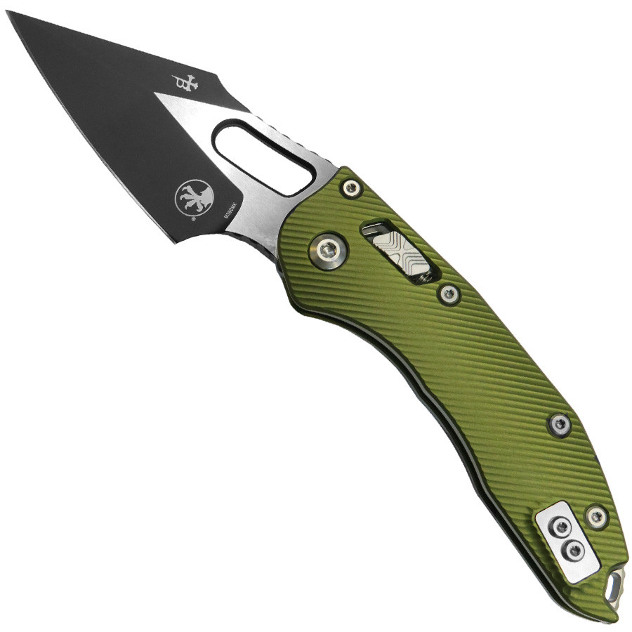 Stitch Ram-Lock S/E Fluted Aluminium OD Green Standard - Microtech