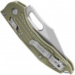 Stitch RAM-LOK S/E Frag G10 OD Green Stonewash Partial Serrated - Microtech