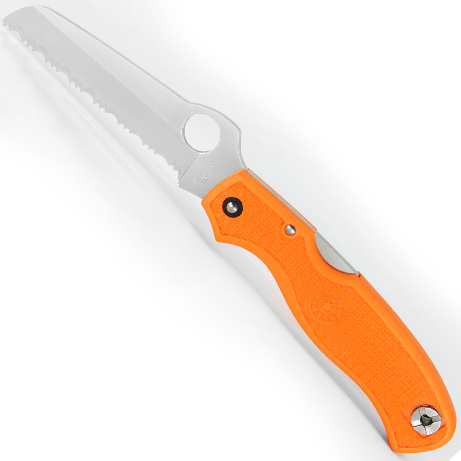 Rescue Orange Serrated - C14SOR - Spyderco