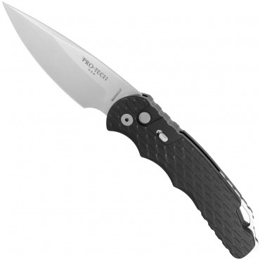 Tactical Response 4 Stonewash Black Feather Handle - T4105-F - Pro-Tech