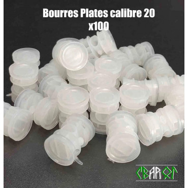 Bourres Plates calibre 20 Universelle - Svarog