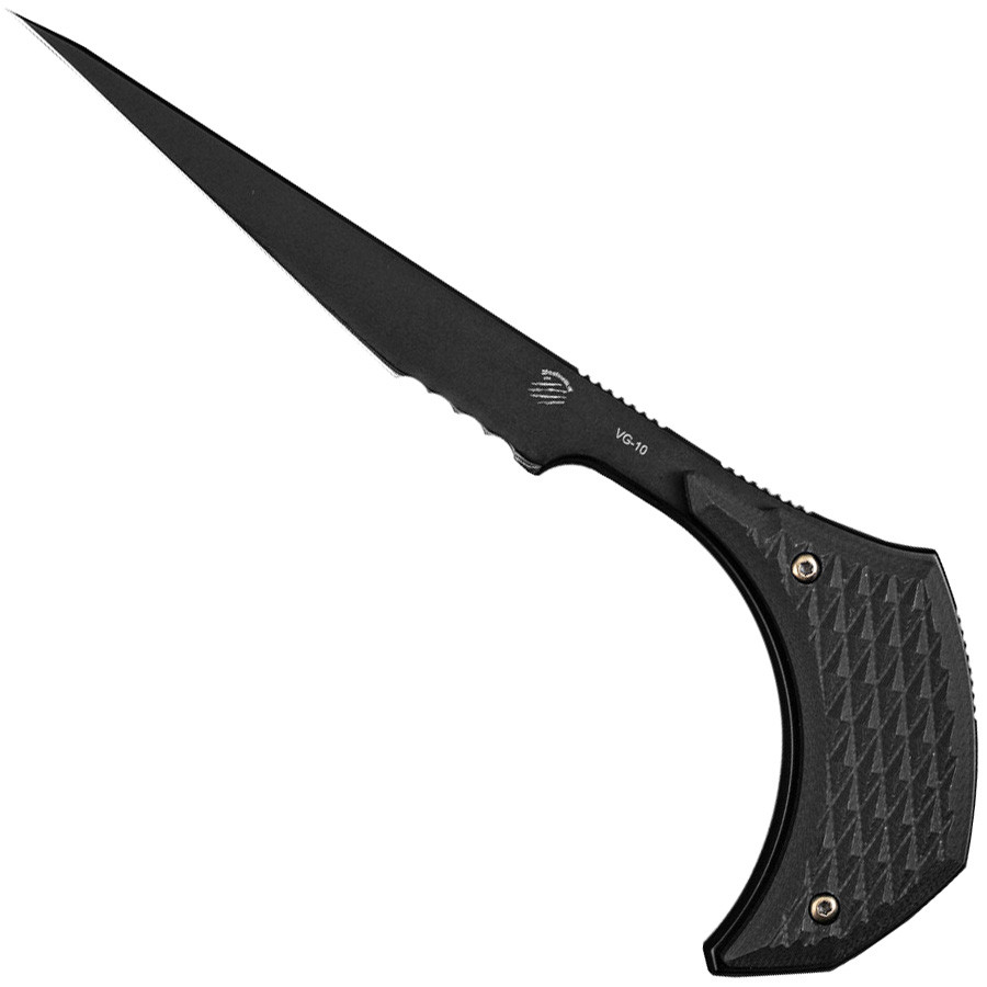 Gambler Serrated Black PVD - Bastinelli Créations