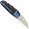 Linerlock Wharncliffe Fibre de Carbone - Marc Alfieri