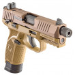 Pistolet FN Herstal 502 Tactical FDE cal 22 lr Fileté