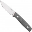 Classic Freedom FFG Satin Black Canvas Micarta Red Liner - TRC Knives