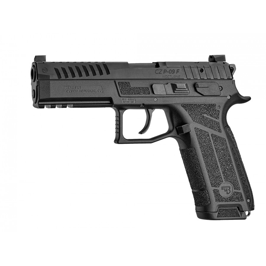 Pistolet CZ P-09 F Nocturne cal 9x19 Optic Ready