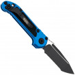 LUDT T/E Gen III Blue Full Serrated Black - Microtech