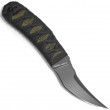 DBS - Deep Brain Stimulation - Single Edge Black Tsuka Wrap Linen - Bastinelli Créations