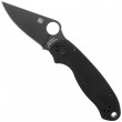 Paramilitary 3 Black G10 - C223GPBK - Spyderco