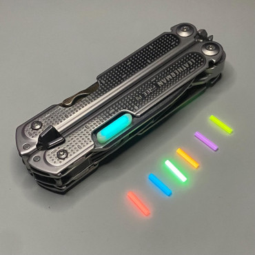 Poussoir Ergonomique "Thumb Tabs Tritium Design" pour Leatherman Free P2/P4 - EDCmods