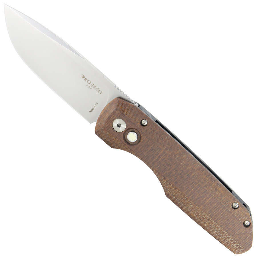 Synapse Stonewash Micarta Handle - Blade Show Texas 2025 - Pro-Tech