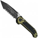 LUDT T/E Gen III OD Green Black Full Serrated - Microtech