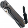 Small Sebenza 31 Tanto Macassar Ebony Inlay Glass Blasted - CHRIS REEVE