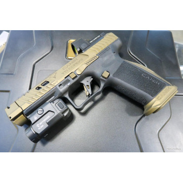 Pistolet Canik TTI Combat + Point Rouge cal 9x19 OCCASION