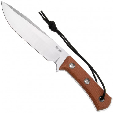 Apocalypse Satin Natural Canvas Micarta Edition Limitée V4 Extra - TRC Knives