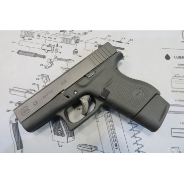 Pistolet Glock 43 cal 9x19 OCCASION