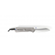 Large Sebenza 31 Plain Glass Blasted Insingo / Blue Hardware - Chris Reeve