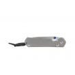 Large Sebenza 31 Plain Glass Blasted Insingo / Blue Hardware - Chris Reeve