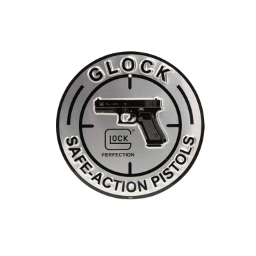 Tin Sign GLOCK "SAFE ACTION"