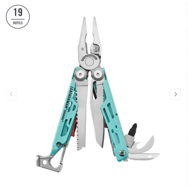 Multitool - Signal Aqua Silver- Leatherman