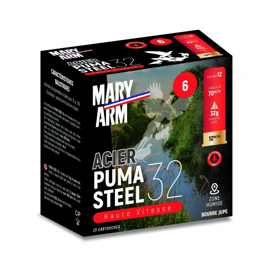 Cartouches PUMA STEEL 32 - Mary Arm