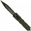 Dirac D/E Weathered Grenade Green Standard - Microtech Knives