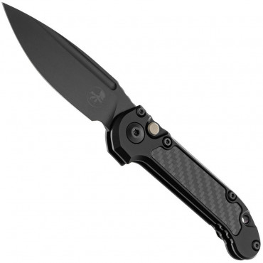LUDT S/E Gen III DLC Carbon Fiber Inlay Signature Series - Microtech Knives