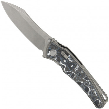 Talon White Storm Fat Carbon Inlay - Hawk Knife Designs