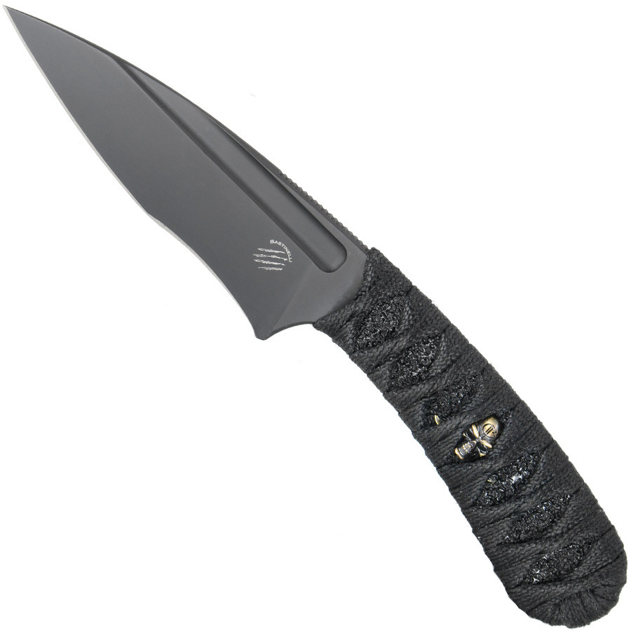 SIN PVD Tsukamaki Black Menuki - Bastinelli Créations