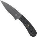SIN PVD Tsukamaki Black Menuki - Bastinelli Créations