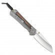 Small Sebenza 31 Insingo Glass Blasted Macassar Ebony Inlay - Chris Reeve