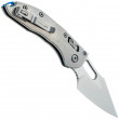 Stitch Ram-Lok Marfione Select Stonewash Titanium Blue Backspacer - Microtech Knives