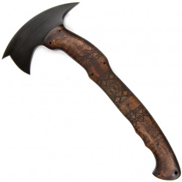 RnD Full Front Spike Maple Tribal - Winkler Knives